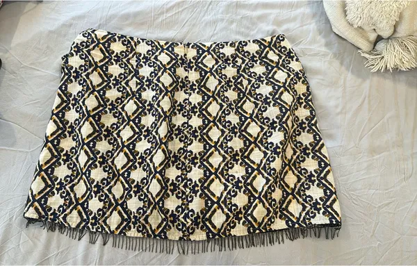 Zara beaded wrap skirt - Image 3
