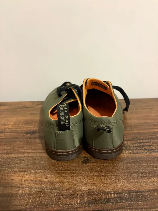 Dr. Martens Aldgate Green Lace Up Sneakers size 6 - Image 2