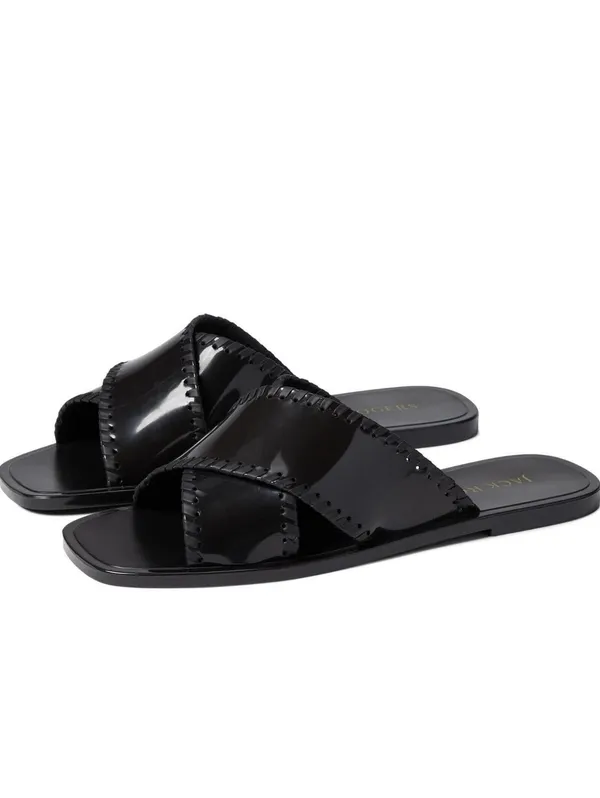 (RC) Jack Rogers Womens SLOAN X BAND Open Toe Slip On Slide Sandals Size 7 - Image 3
