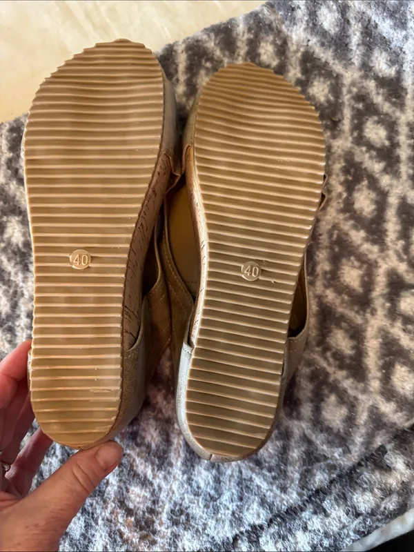 SHEIN Taupe Slip-On Open-Toe Mules - Image 2