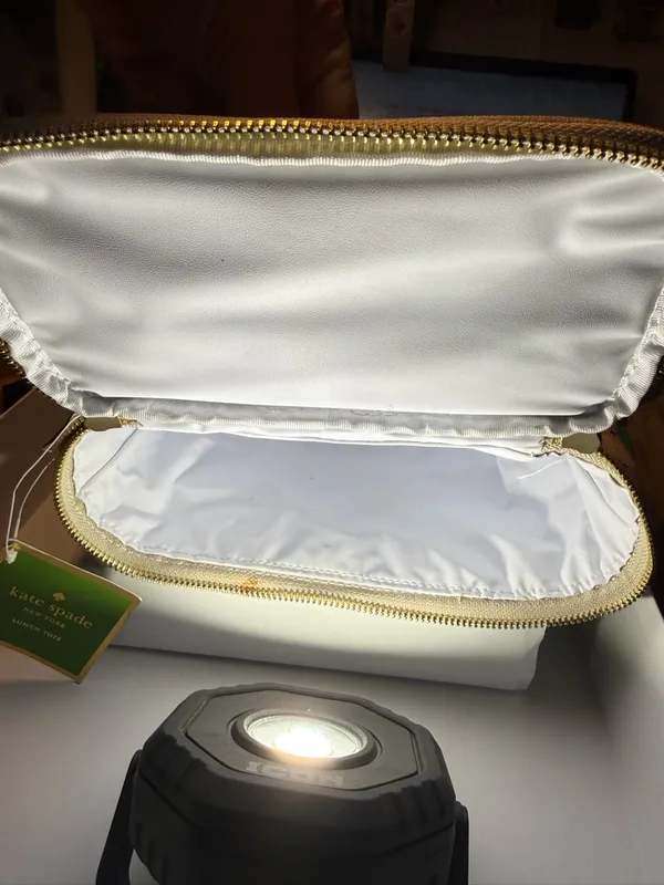 Kate Spade New York Out to Lunch Tote Polka Dot Lunch Bag NWT - Image 12