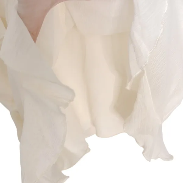 Thirty Thirty‎ Cream Ruffle Cami Top Adjustable Straps Size Large EUC - Image 5
