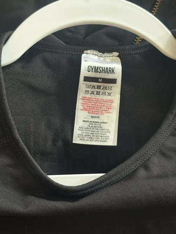Gymshark Long Sleeve Crop Top - Image 3