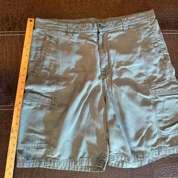 Tommy Bahama Cargo Shorts Men's Size 38 Army Khaki Green Outdoor Hiking - Image 3