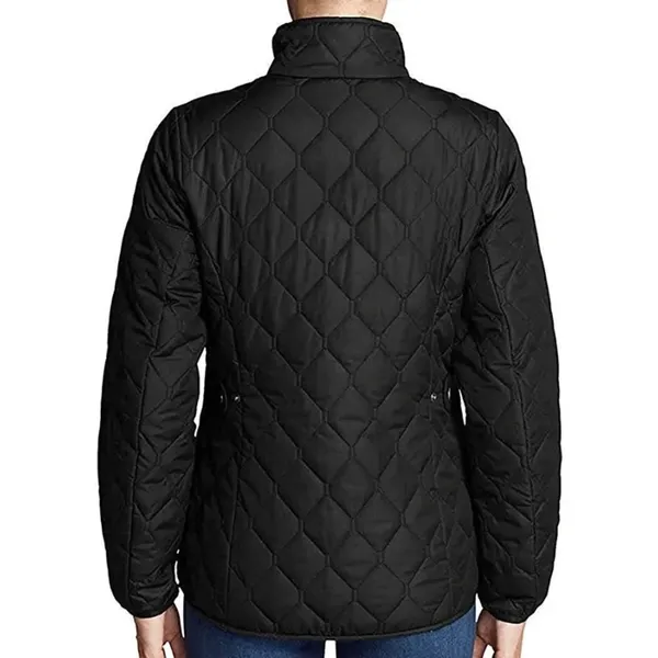 Eddie Bauer Women's Quilted Field Jacket in Black sz. XL\\\\ - Image 4