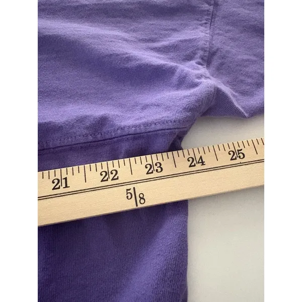 Walt Disney World Purple Potion Glitter Spirit Jersey Size Medium Oversize - Image 8