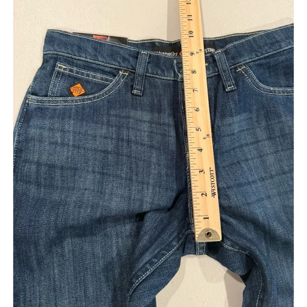 NEW Wrangler FR Flame Resistant Denim Jeans Womens 29** Workwear Cotton Utility - Image 5