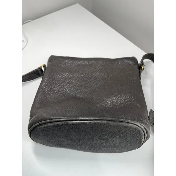 Vintage Coach Sonoma‎ Small Bucket Bag Espresso Pebbled Leather 4907 1995 - Image 14