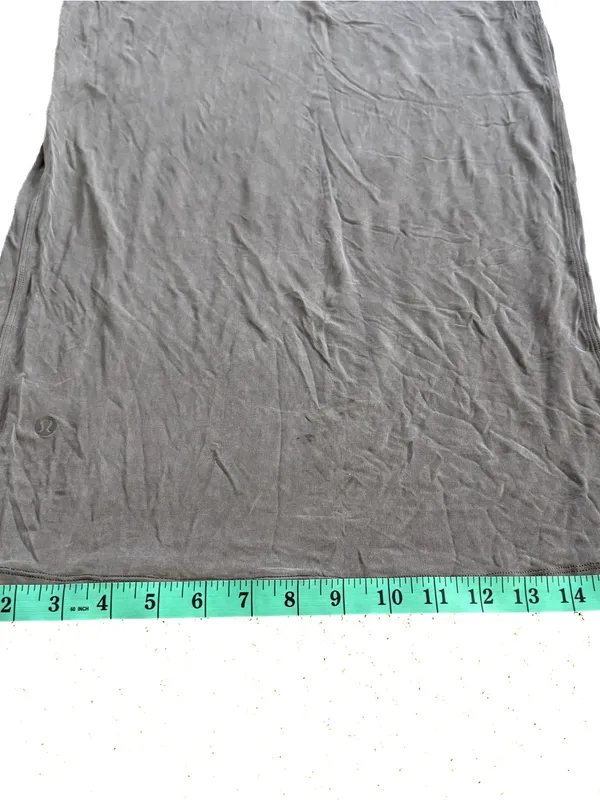 Lululemon Lab Vegan Silk Maxi Bodyhugging Dress Womens Size 4 - Image 8