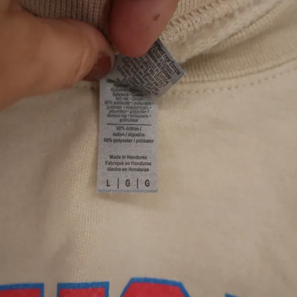 Gildan Bryce's House Philadelphia Baseball Graphic Crewneck Sweatshirt Tan L - Image 4