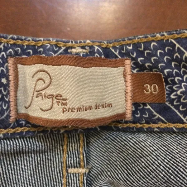 Y2K Paige Laurel Canyon low rise jeans flared 30 - Image 9