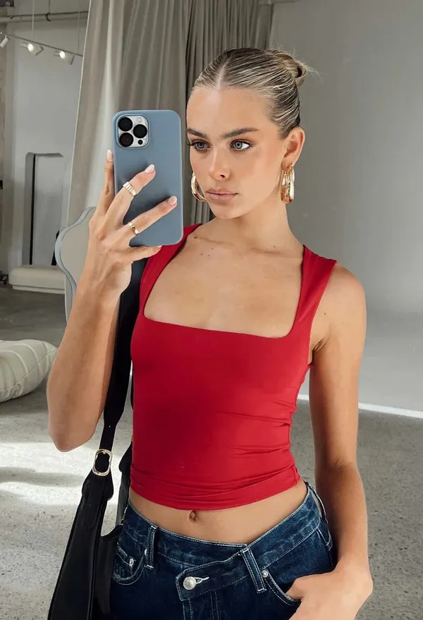 Princess Polly Zoe red tank - Image 4