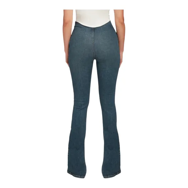 EB DEMIM Split Hem Jegging size Medium with side zipper slit hem NWT Tommy wash - Image 4