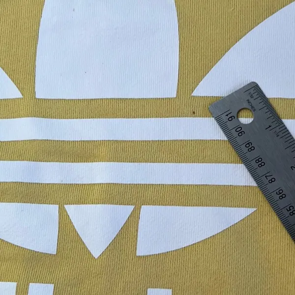 Adidas Trefoil Light Yellow Sweatshirt - Image 7