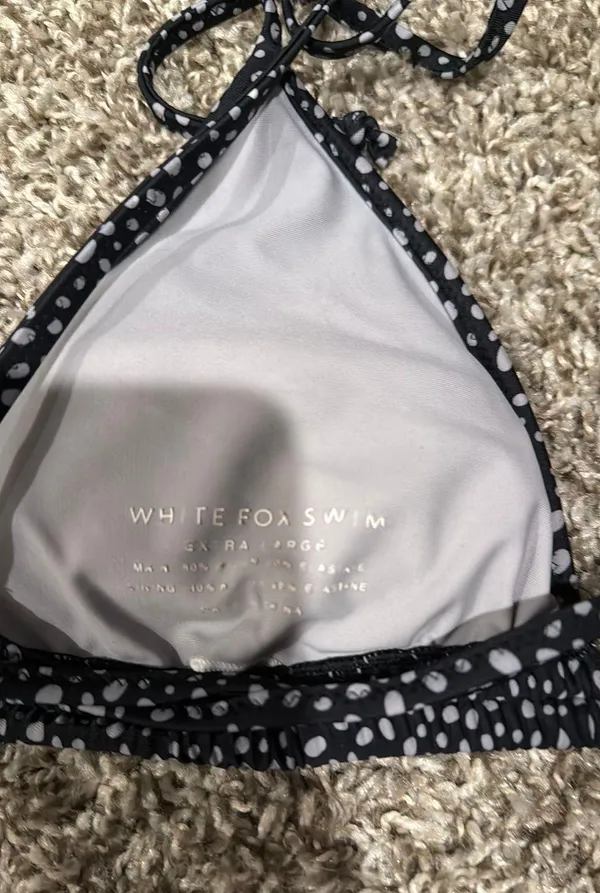 White Fox swimsuit top - Image 2
