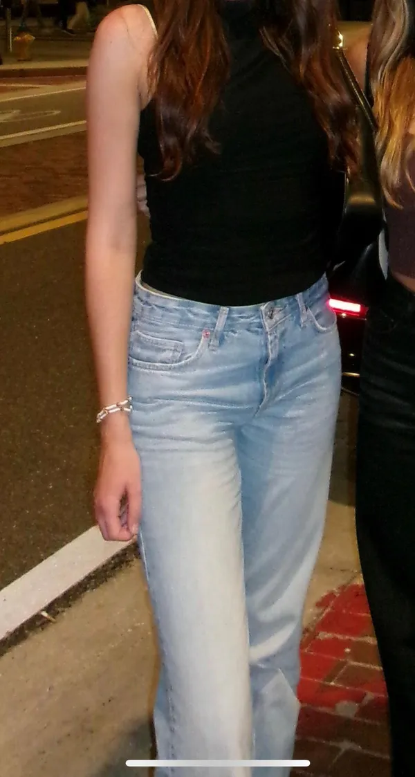 ZARA Mid-Rise Wide-Leg Jeans - Image 2
