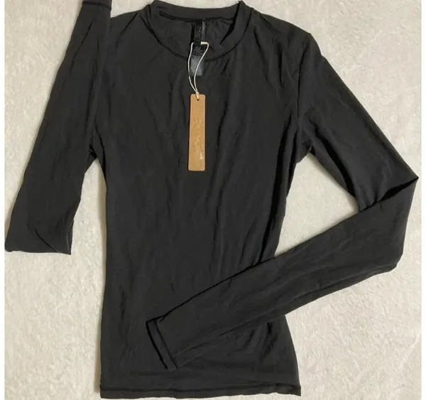 SKIMS Fits Everybody Long Sleeve T-Shirt XXS - Image 2