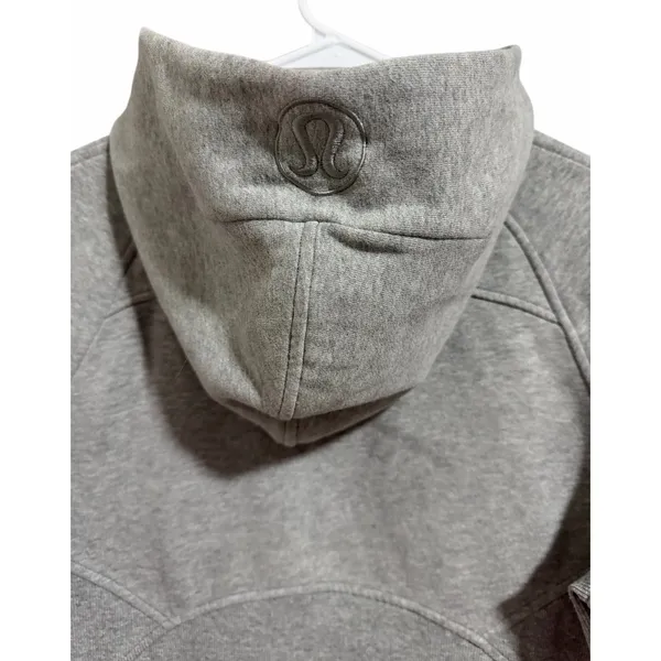 Lululemon Scuba Oversized Half Zip Hoodie Gray Women's Size XS/S‎ - Image 4