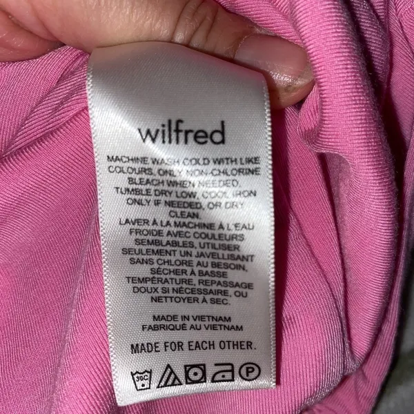 Aritzia Wilfred Lydia Mini sleeveless Ruched Barbiecore summer dress Bodycon - Image 11