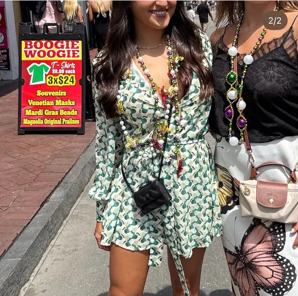 Green Shein Dress - Image 2