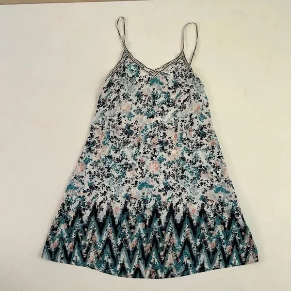 Aeropostale Floral Print Slip Dress Women’s XS Spaghetti Strap Summer Boho - Image 2