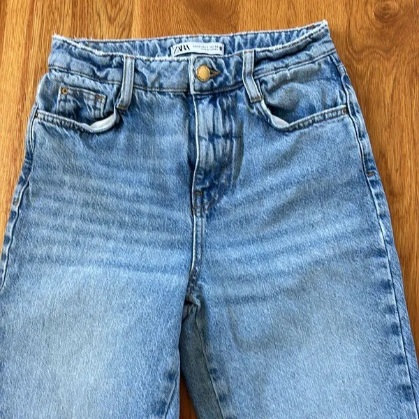 Zara High-rise Straight Leg Jeans - Image 6