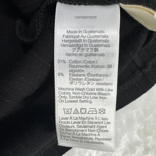 Madewell Flared-Sleeve Cardigan Sweater Black Button Up Crewneck Variegated XS - Image 5