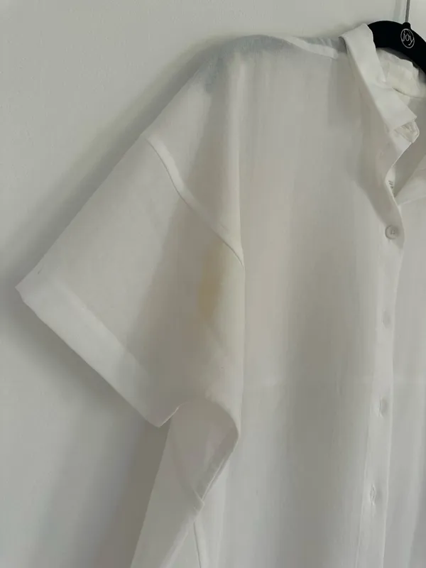 Lululemon Full Day Ahead Short Sleeve Shirt White 4 - Image 5