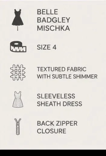 Badgley‎ Mischka dress - Image 4