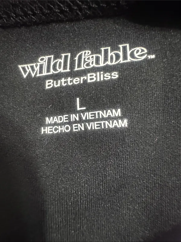 Wild Fable ButterBliss Halter LOW cut top Sz L NWT - Image 4