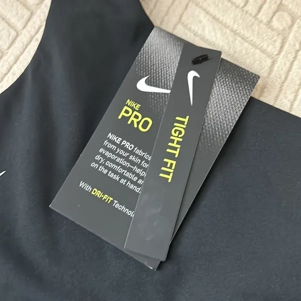 NWT Nike Pro NOT PADDED Sports Bra - Image 3