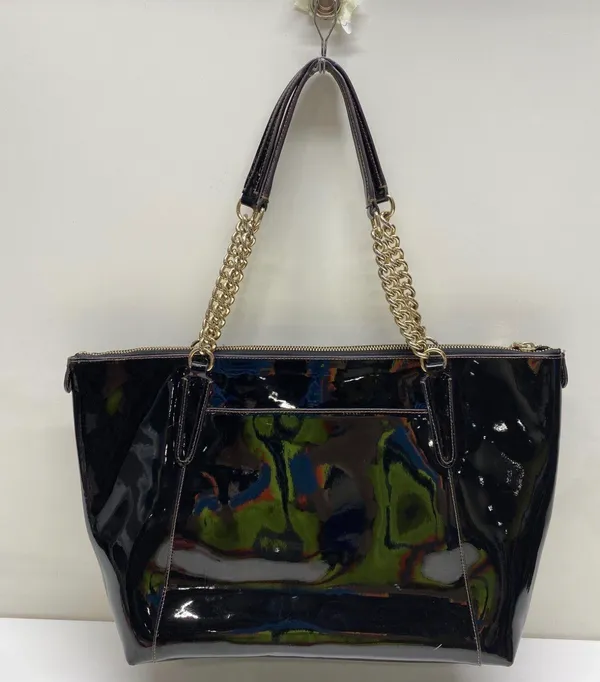 Coach Ava Tote Pebble Leather Chain - Image 2