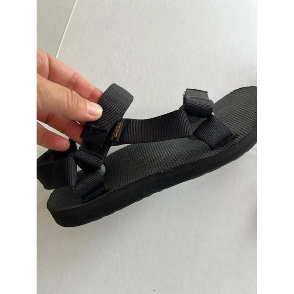 Teva Sz 6 Womens Black Sandals Quick-dry straps - Image 5