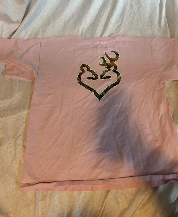 Browning pink camo Tshirt - Image 6