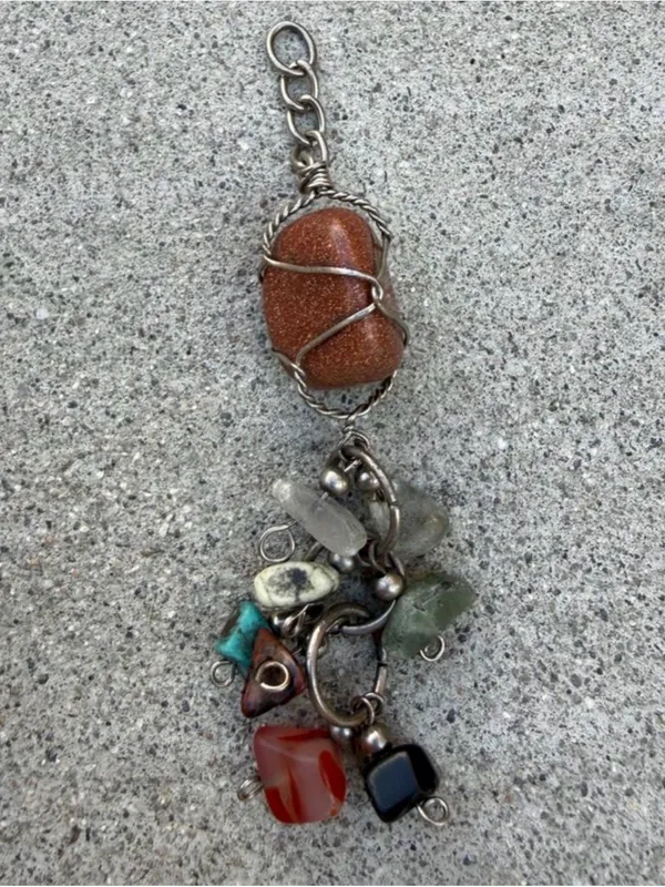 Jewelry Lot Bracelets Earrings Rock Charm Boho Vibes Costume Festival - Image 7