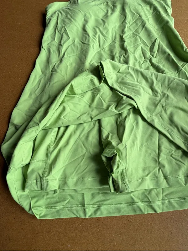 Women's NEW Vibrant Green Exercise Dress with Adjustable Straps Size XS #260370 - Image 3