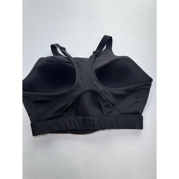 Gymshark High Neck High Support Sports‎ Bra Black Size CR - Image 2