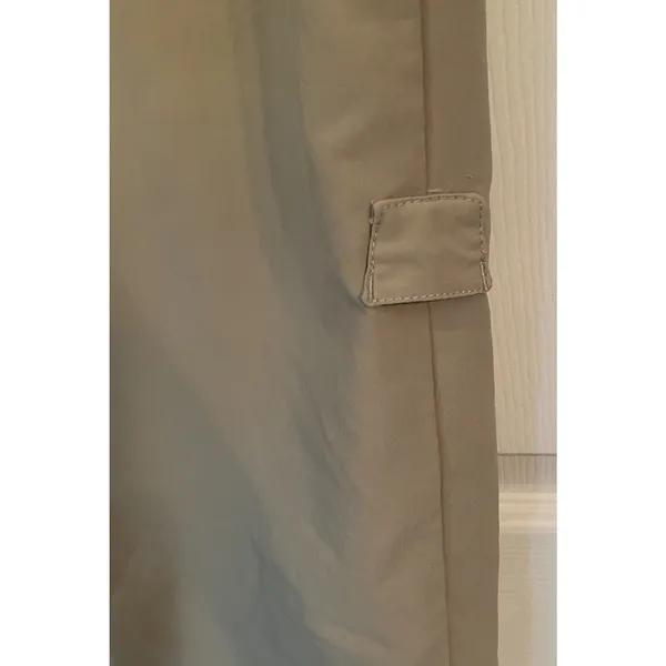 Patagonia Rock Craft Women's Pants Sz 10 Tan Roll Up‎ Climbing Trekking 40+UPF - Image 4