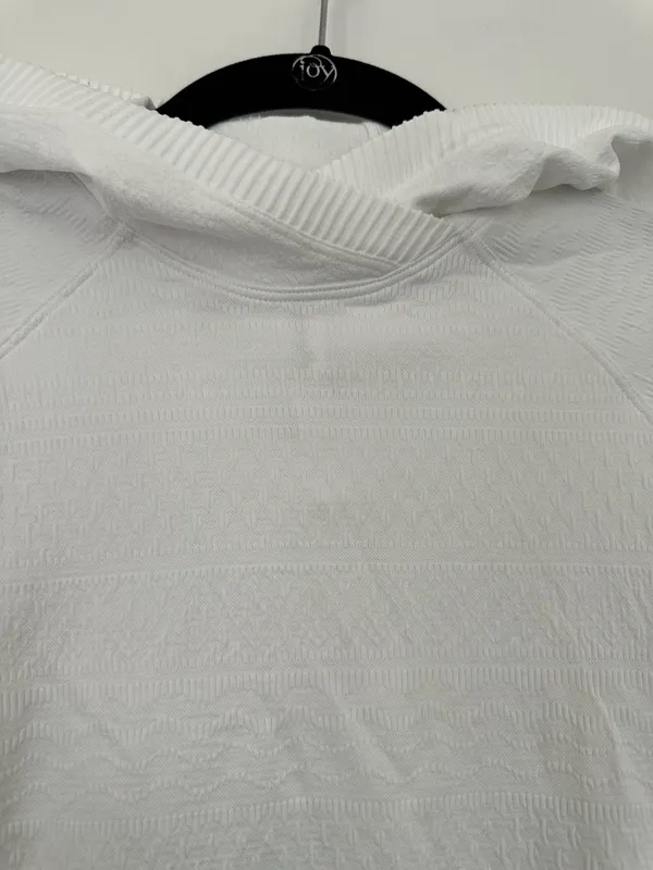 Lululemon Rest Less Pullover Hoodie White - Image 2