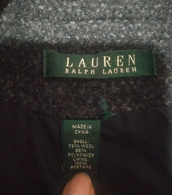 Lauren Ralph Lauren wool coat - Image 3