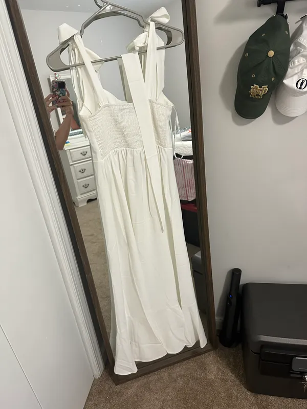 Azazie Bridal Midi Length Dress - Image 4