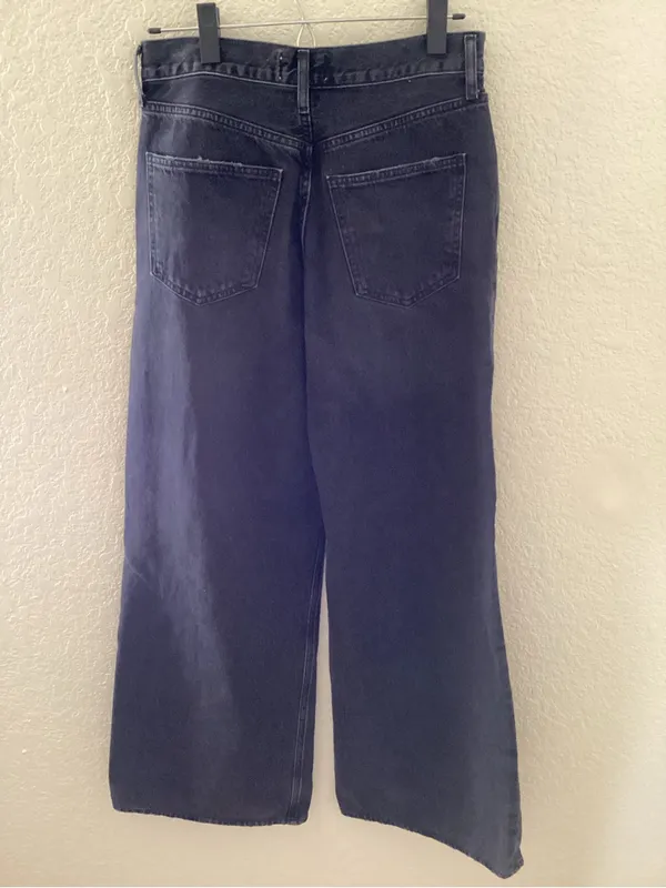 AGOLDE Dame High-Rise Wide-Leg Jeans - Image 4