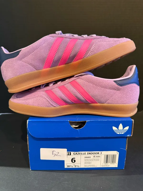 Adidas Gazelle Indoor J 7W/6Y - Image 2