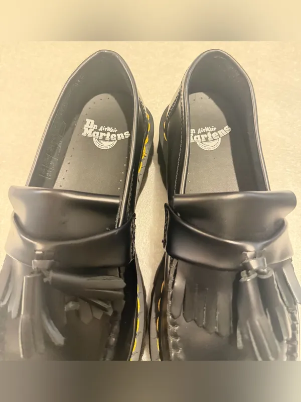 Dr. Martens Black Platform Tassel Loafers NWOT Unisex - Image 4