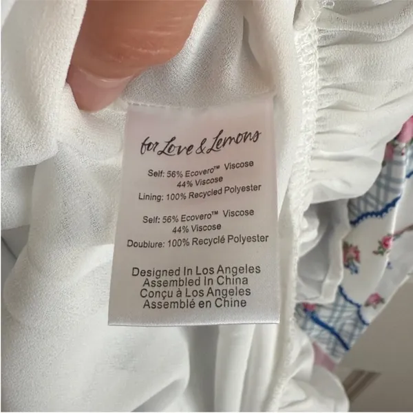 NWT for love and lemons Daisy Mae midi dress size large‎ - Image 7
