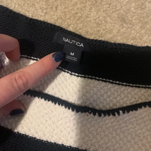 Striped Pullover Sweater - Image 5