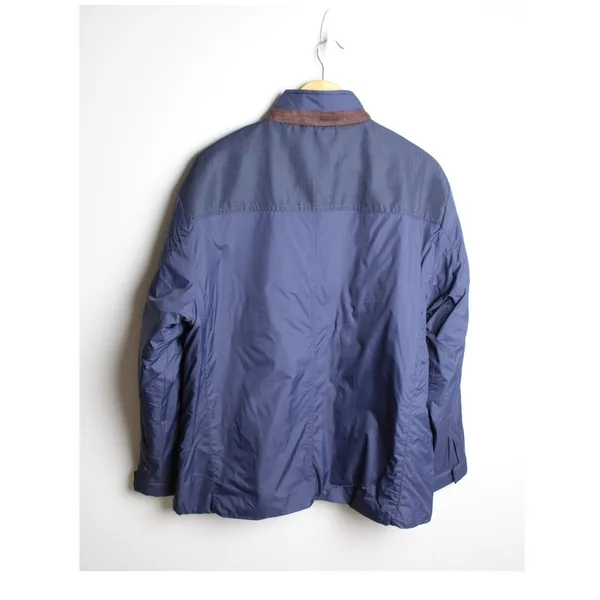 NEW UNTUCKit Lightweight Navy Blue Nylon Jacket Coat Women's XL‎ - RODIER - Image 2