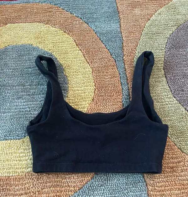 Babaton Aritzia The Group Tiny Short Crop Tank Top / Bralette Size 2XS - Image 3