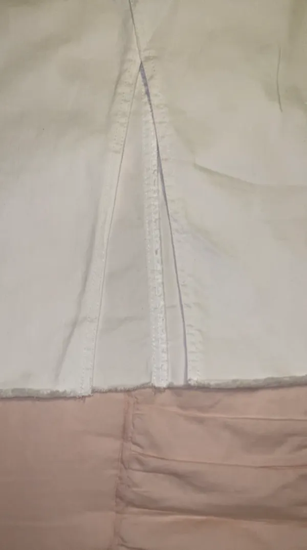 SO White Denim Skirt - Image 4