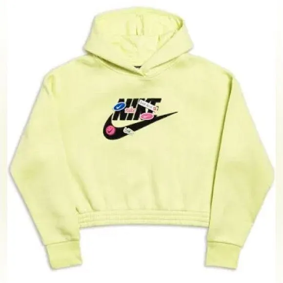 Nike Sportswear Icon Women’s Small! S - Lime & Black! Removable stickers! - Image 5